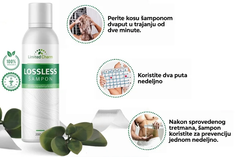 Lossless šampon uputstvo za upotrebu Lossless šampon uputstvo za upotrebu